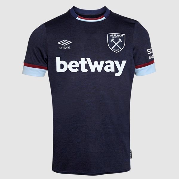 Camiseta West Ham United Tercera Equipación 2021/2022